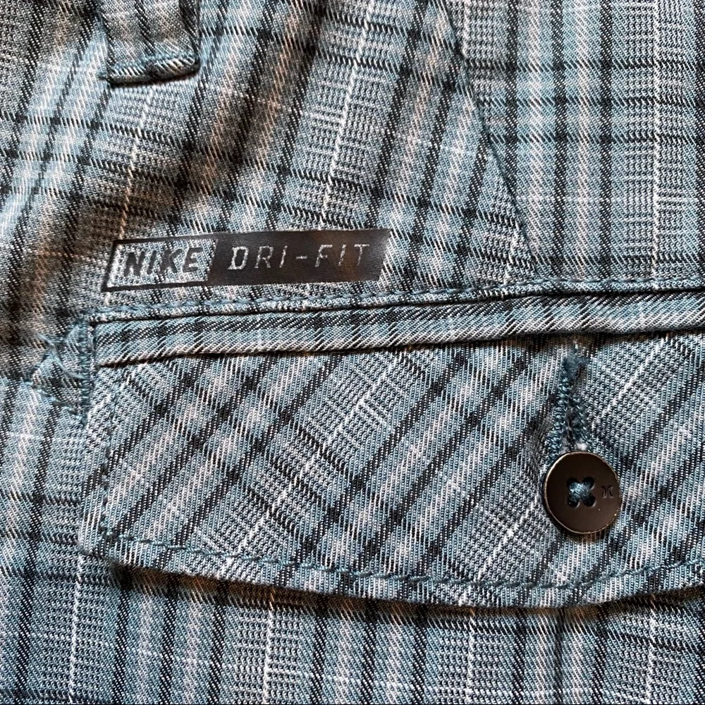 Hurley Dri-Fit Plaid Walking Shorts